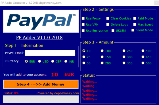 Paypal Money Adder V8.0 Activation Code Free 2018 yellowideas